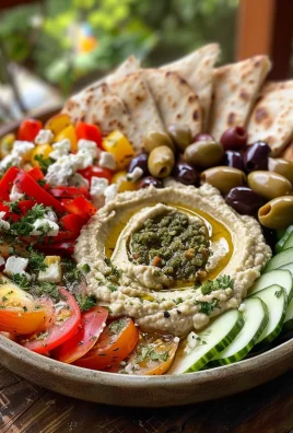 Mediterranean Mezze Tapas Platter – Easy Shareable Appetizer for Parties & Light Meals