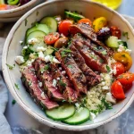Mediterranean Steak Bowls: An Amazing Ultimate Dinner Recipe
