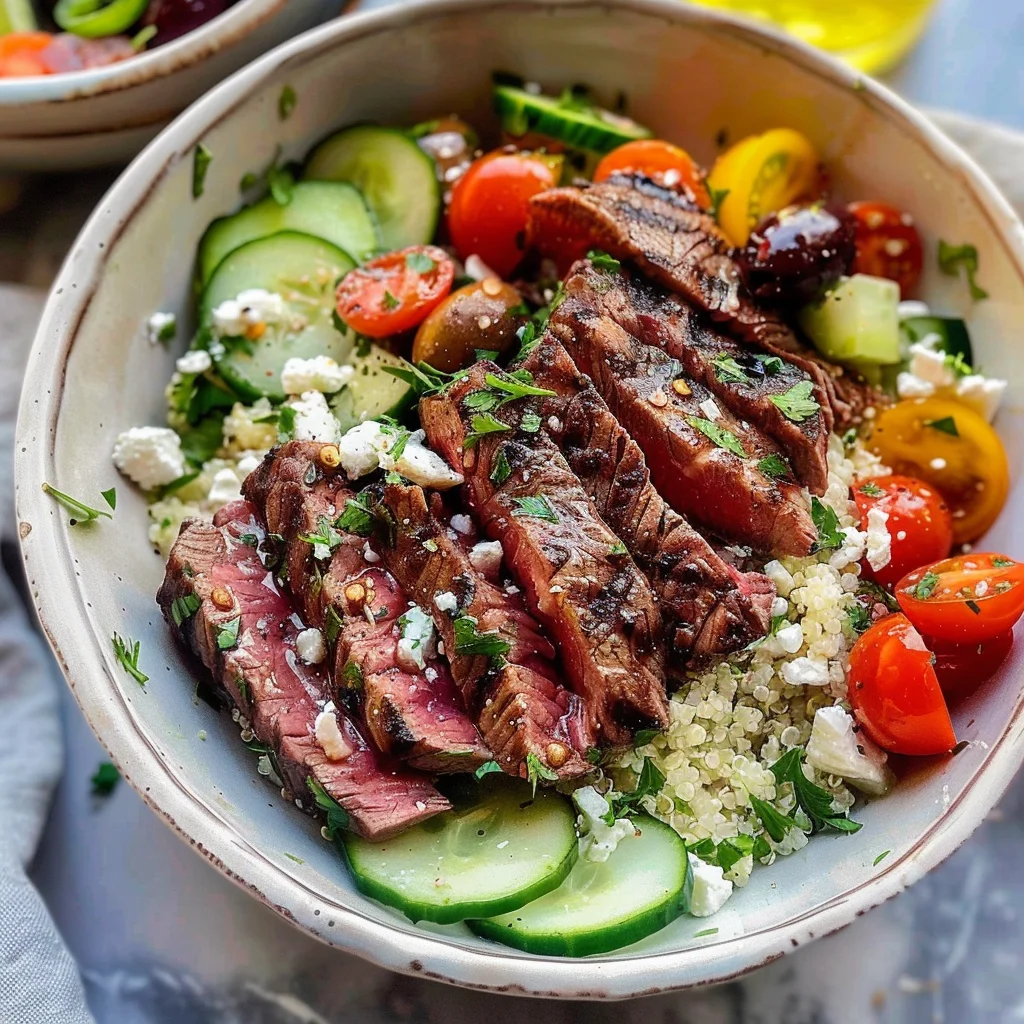 Mediterranean Steak Bowls: An Amazing Ultimate Dinner Recipe