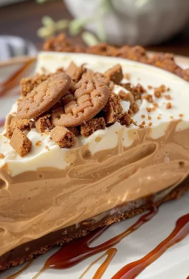 No Bake Biscoff Pie
