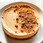No Bake Cookie Butter Cheesecake