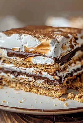No Bake S'mores Cake