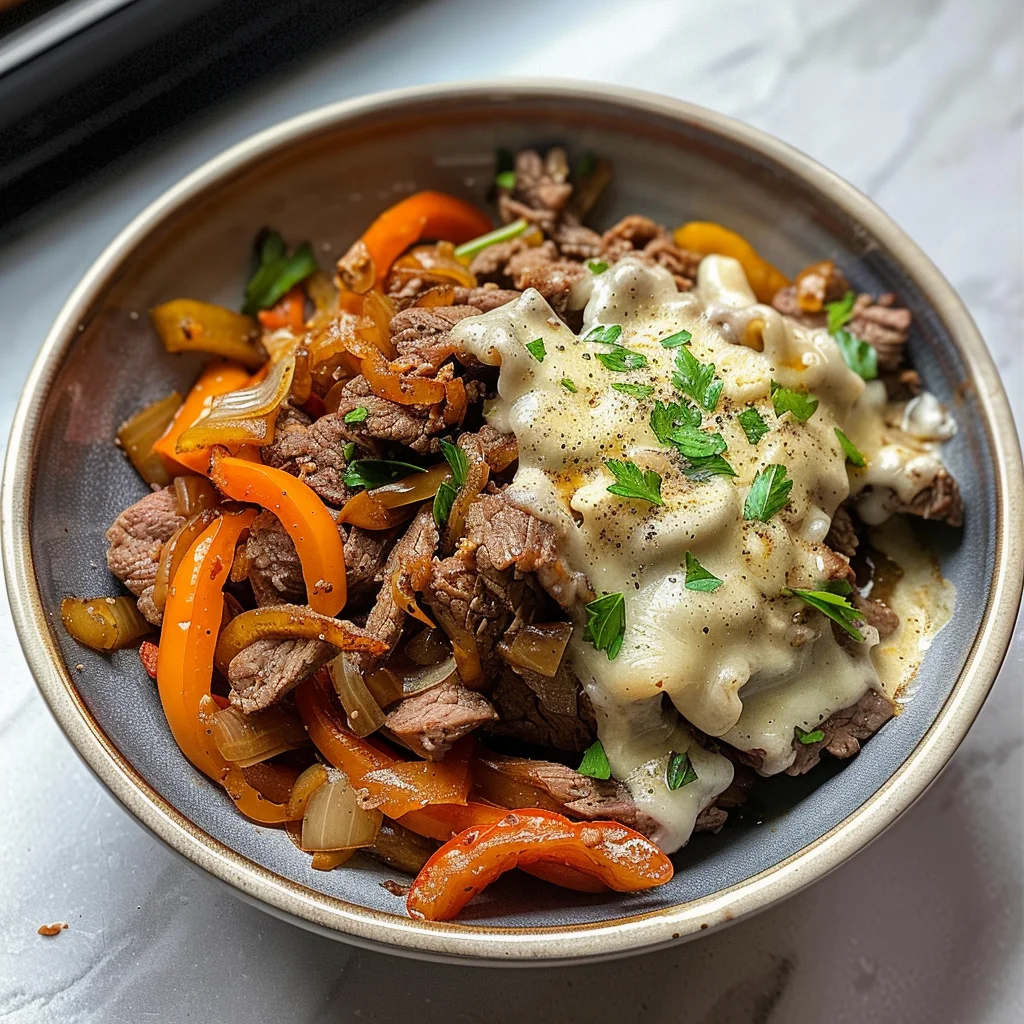 Philly Cheesesteak Bowls – Easy Low-Carb Dinner Idea