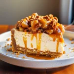 Salted Caramel Apple Pie Cheesecake Recipe