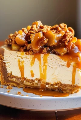 Salted Caramel Apple Pie Cheesecake Recipe