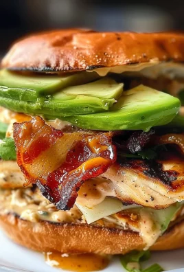 Spicy Grilled Chicken Avocado Sandwich