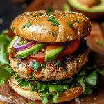 Spicy Southwest Turkey Burgers