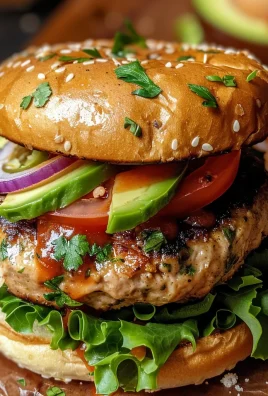 Spicy Southwest Turkey Burgers