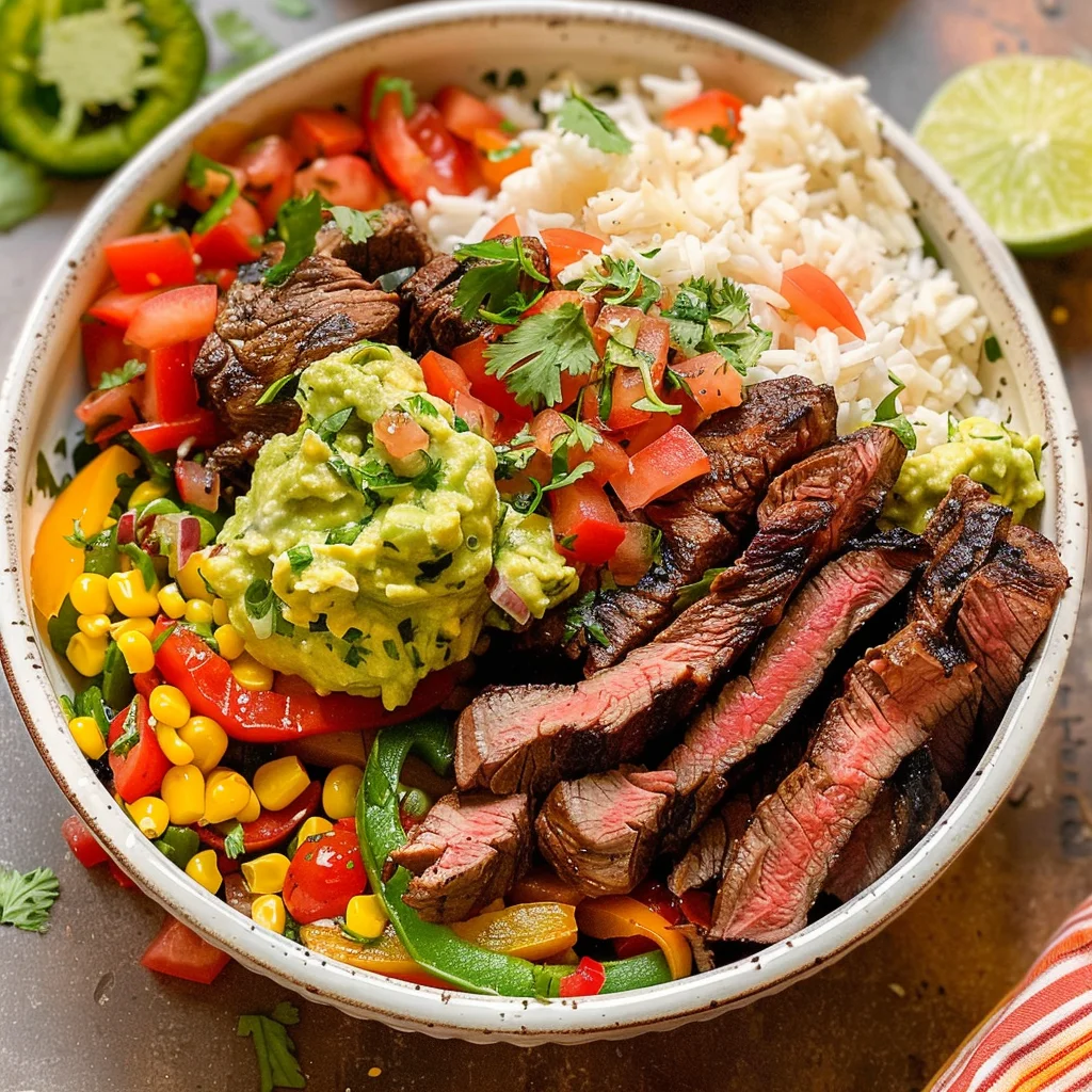 Steak Fajita Bowl Recipe