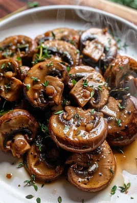 Steakhouse Garlic Butter Mushrooms