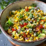Summer Corn Salad with Avocado
