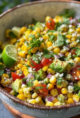 Summer Corn Salad with Avocado