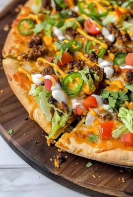 Taco Pizza Appetizer: A Delightful Fusion of Flavors