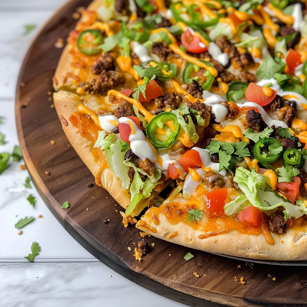 Taco Pizza Appetizer: A Delightful Fusion of Flavors