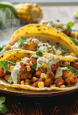 The Ultimate Guide to Fried Chicken Street Corn Tacos with Jalapeño Lime Ranch: A Flavorful Fiesta in Every Bite