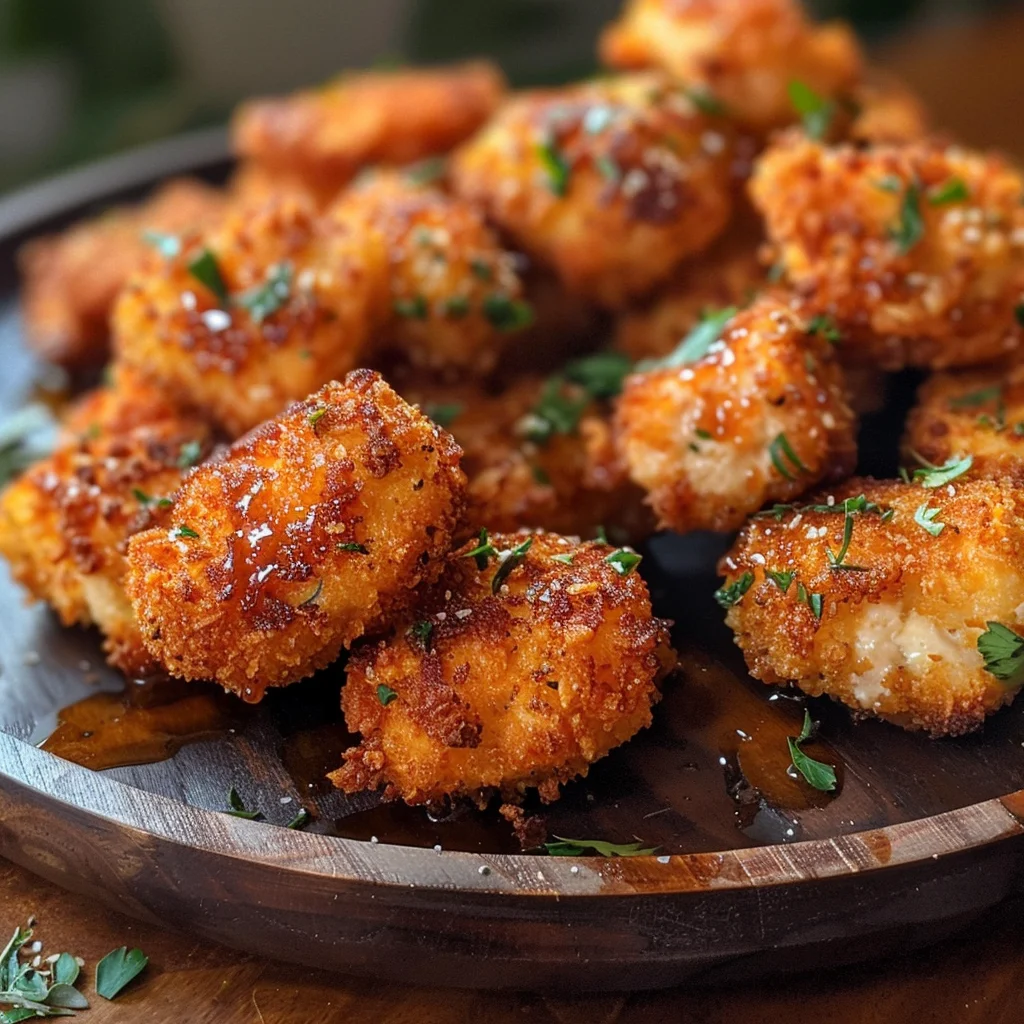 Air Fryer Ranch-Crusted Chicken Bites