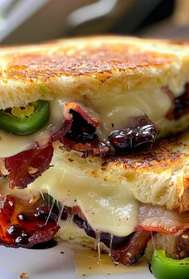Blackberry Bacon Grilled Cheese