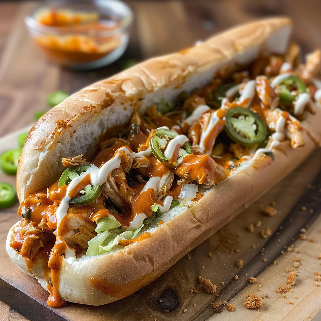 Buffalo Chicken Cheesesteak