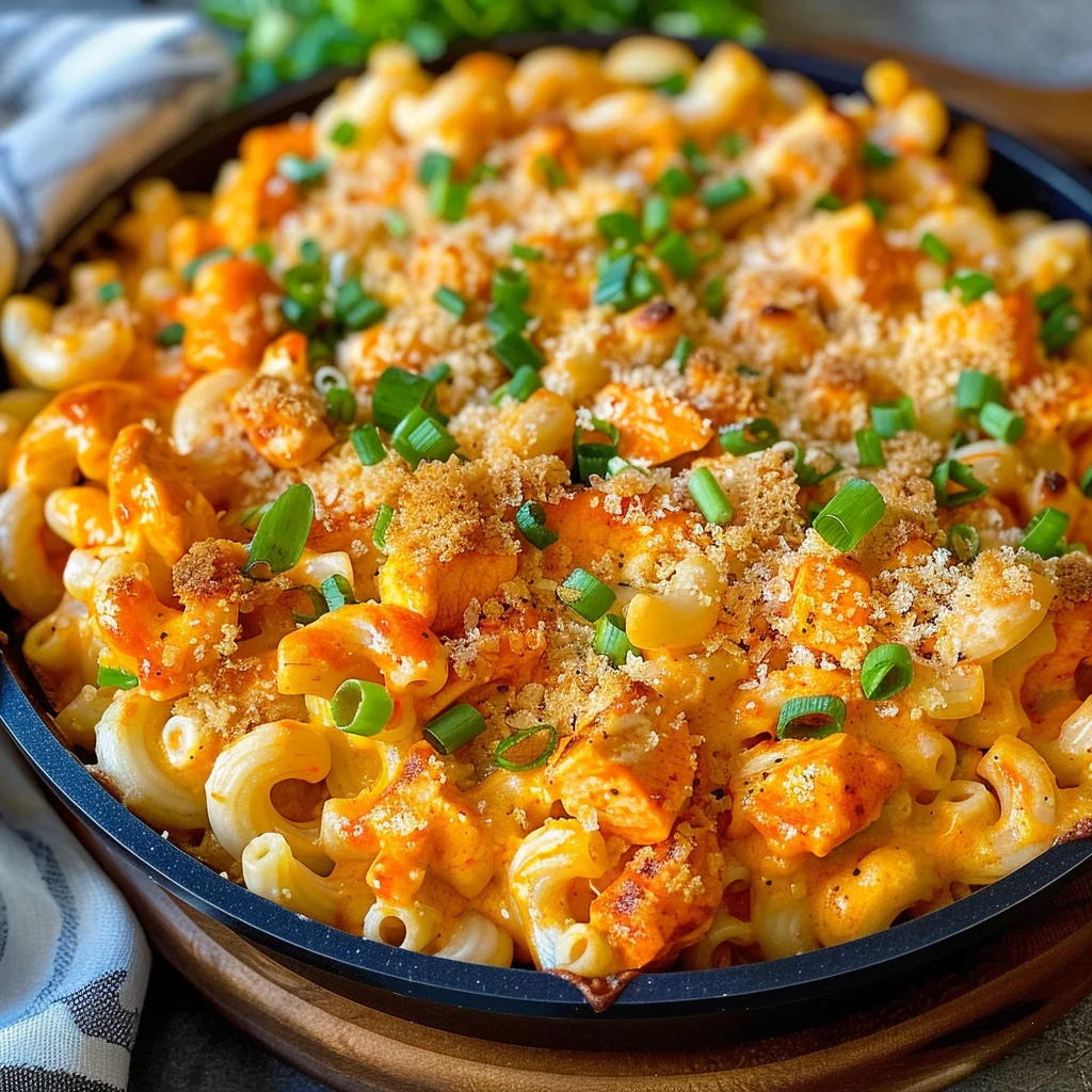 Buffalo Chicken Mac and Cheese