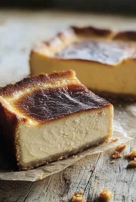 Burnt Basque Cheesecake in a Loaf Pan