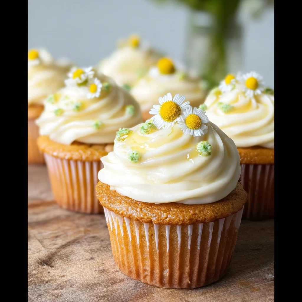 Chamomile Cupcakes