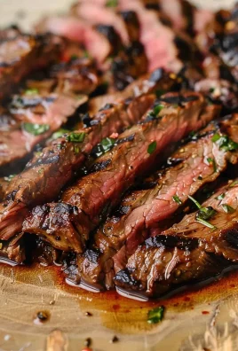 Charred and Juicy Marinated Skirt Steak