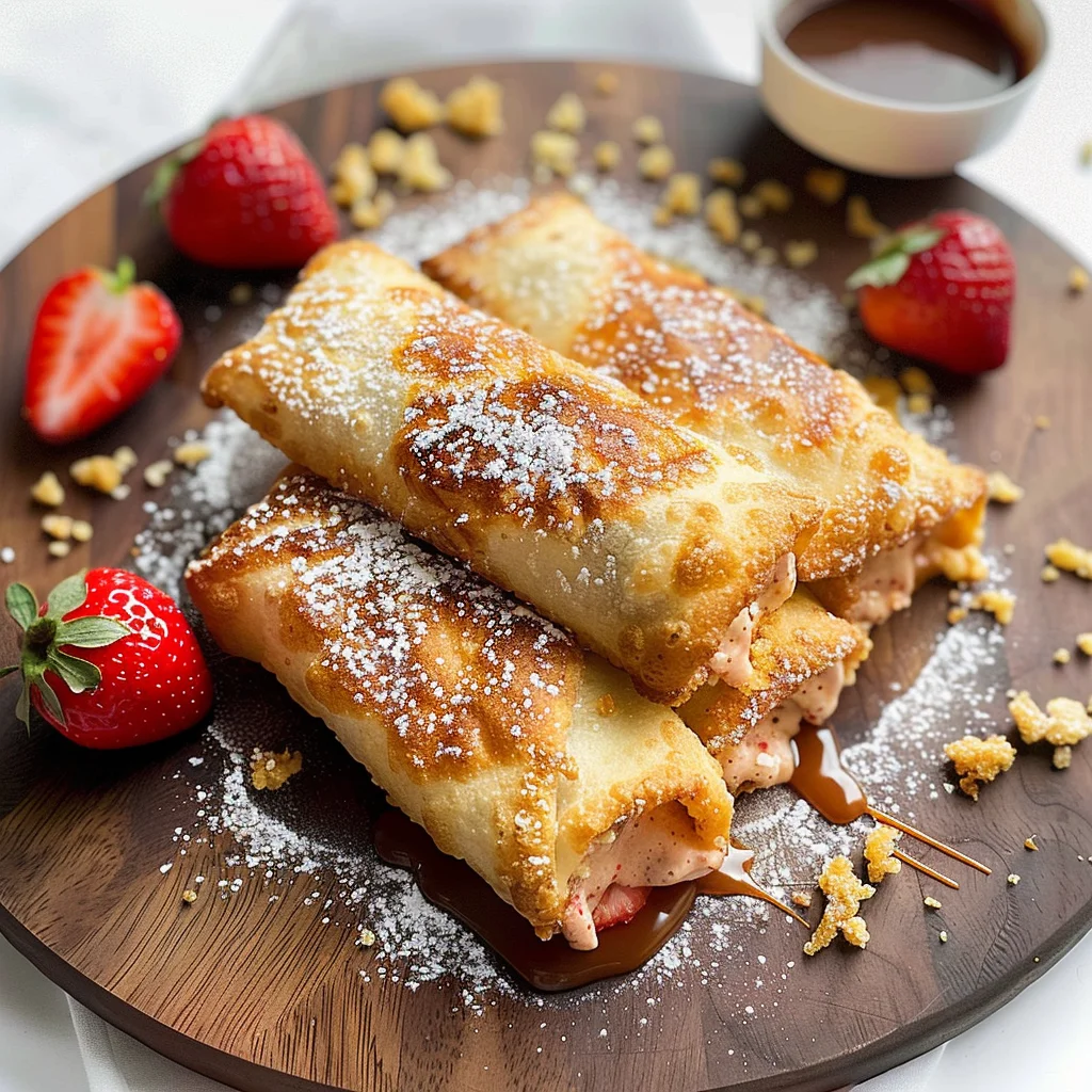 Cheesecake Egg Rolls