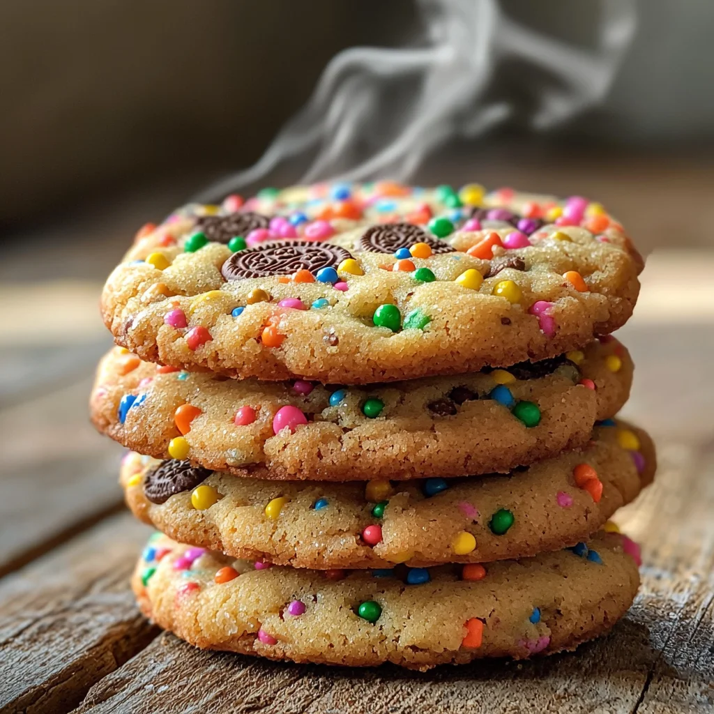 Chewy Birthday Cake Cookies