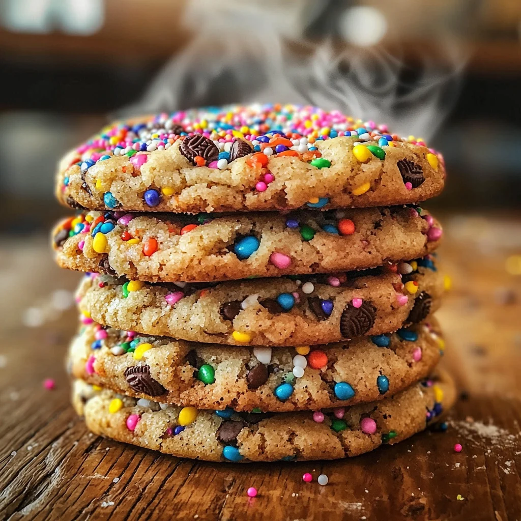 Chewy Birthday Cake Cookies image 3