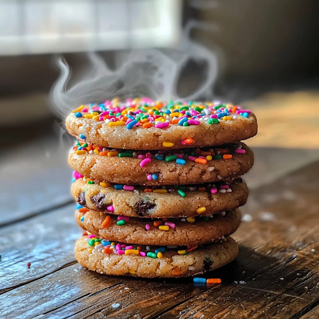 Chewy Birthday Cake Cookies image 4