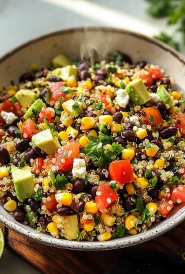 Chili-Lime Quinoa Black Bean Salad with Corn