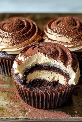Chocolate Tiramisu Cupcakes