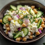 Cottage Cheese and Chickpea Salad: A Refreshing and Protein-Packed Delight