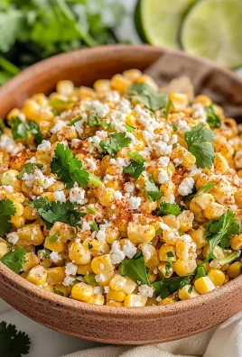 Creamy Mexican Street Corn Salad with a Kick