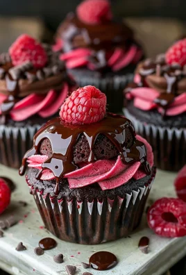 Decadent Raspberry Chocolate Lava Cupcakes You'll Adore