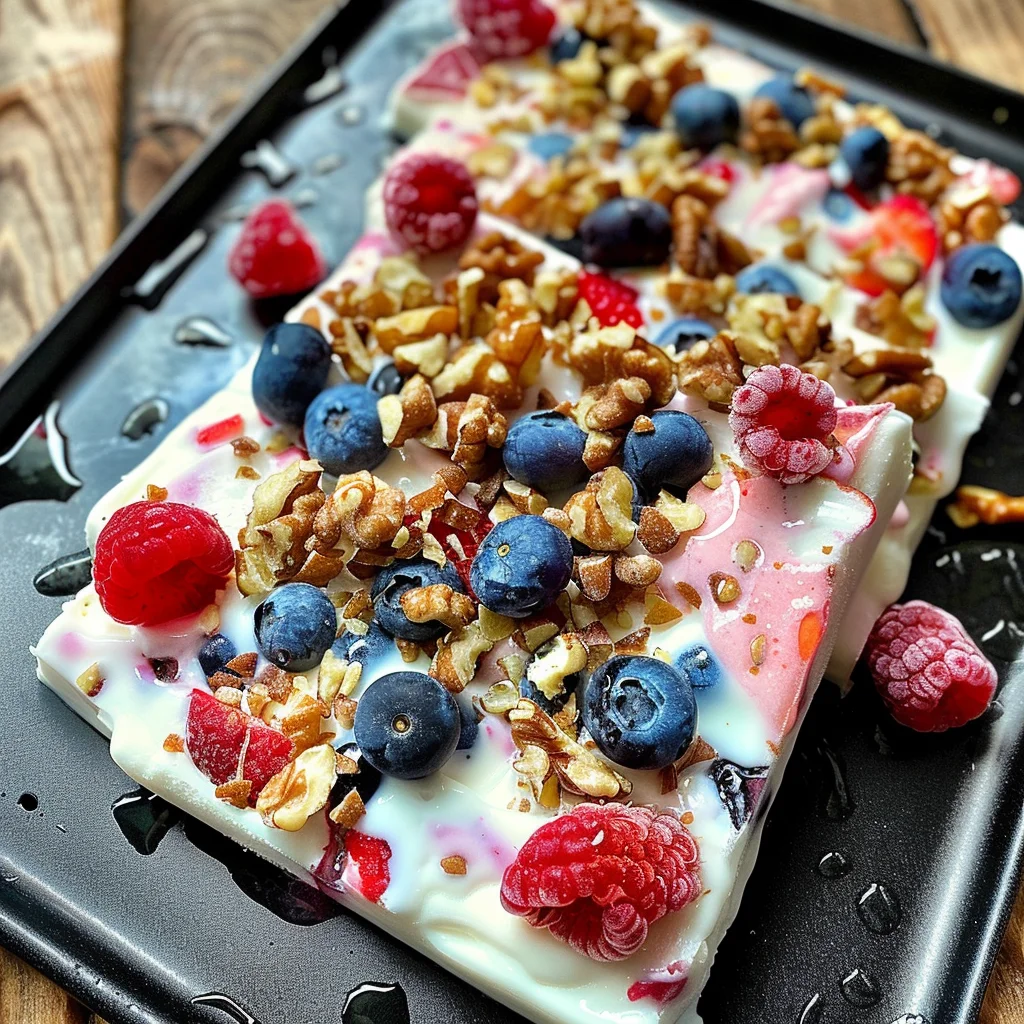 Frozen Yogurt Bark