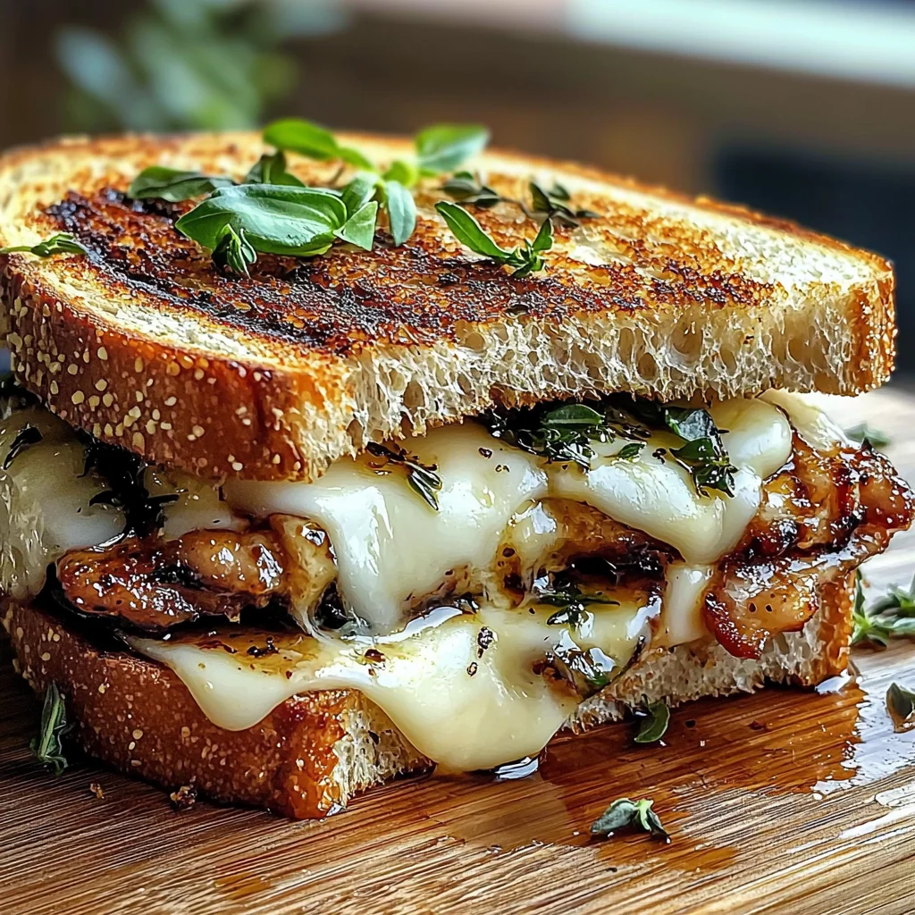 Grilled Balsamic Vinaigrette Sandwich Melt: A Flavorful Delight