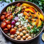 Healthy Grilled Mediterranean Bowl