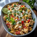 Healthy Street Corn-Inspired Chicken Salad