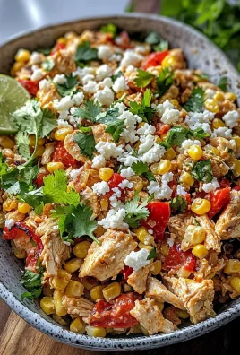 Healthy Street Corn-Inspired Chicken Salad