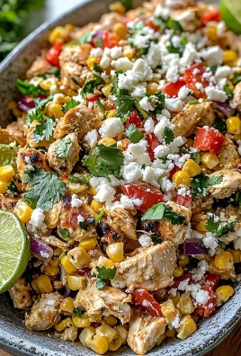 Healthy Street Corn-Inspired Chicken Salad