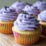 Lavender Earl Grey Tea Cupcakes