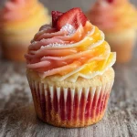 Mango Strawberry Sunset Cupcakes: A Delightful Recipe!