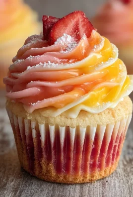 Mango Strawberry Sunset Cupcakes: A Delightful Recipe!