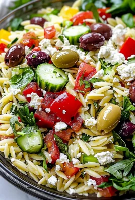 Mediterranean Orzo Salad Recipe
