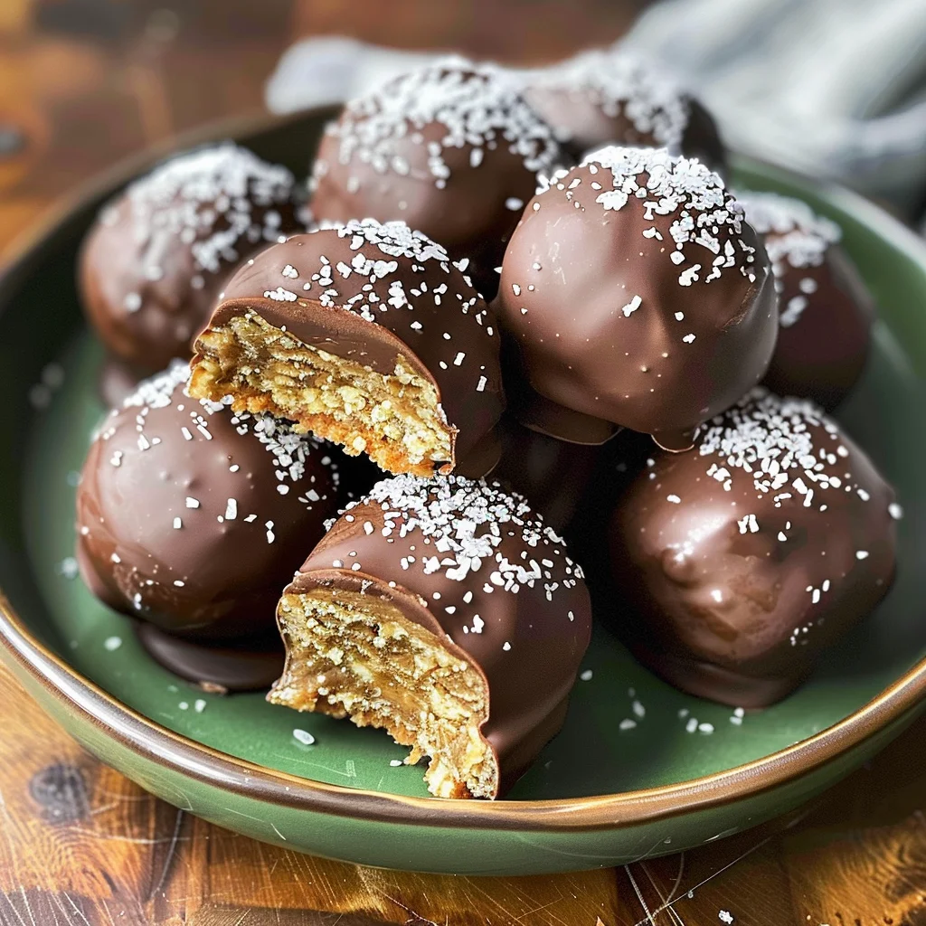 No Bake Baileys Irish Cream Cookie Balls