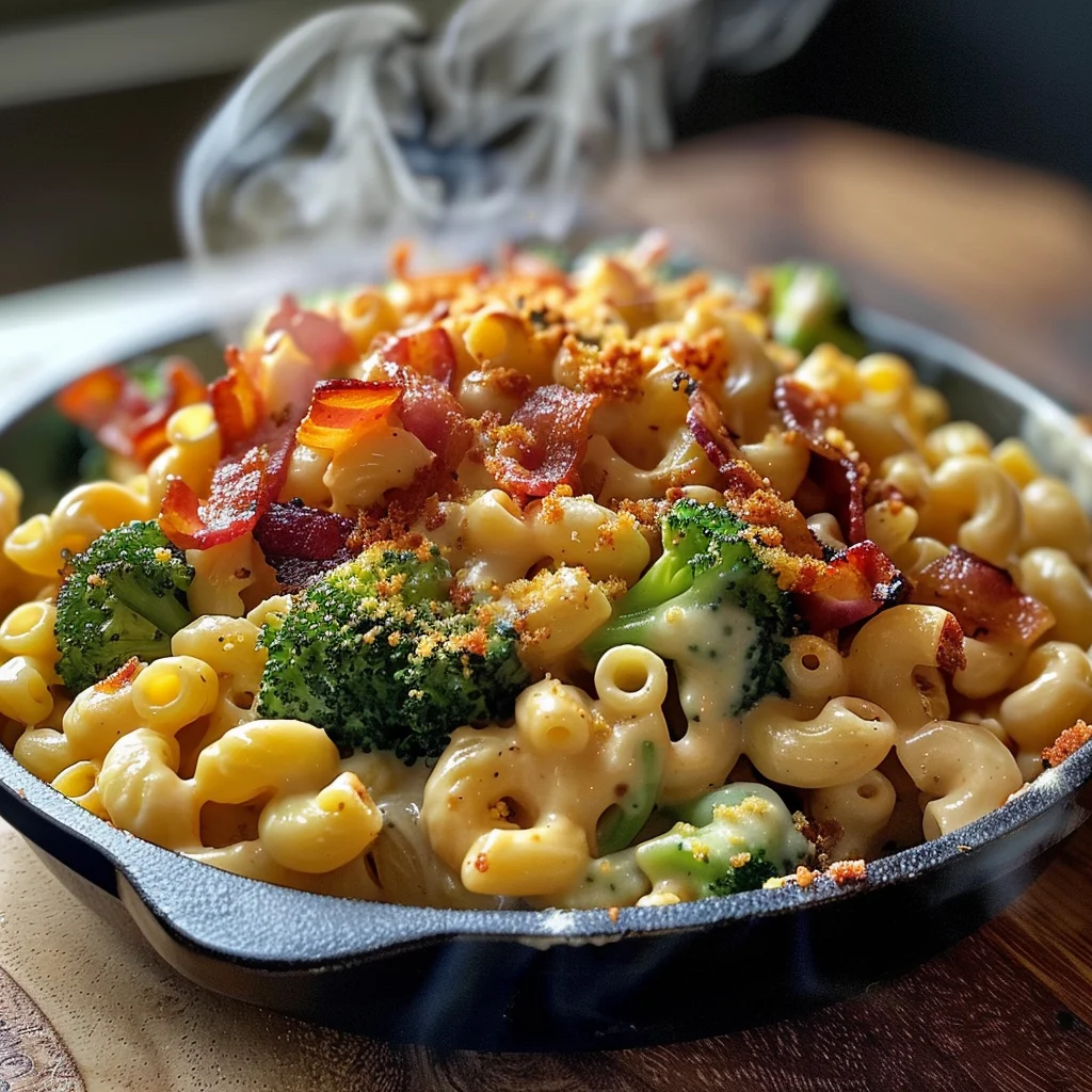 One-Pot Bacon Broccoli Mac and Cheese image 4