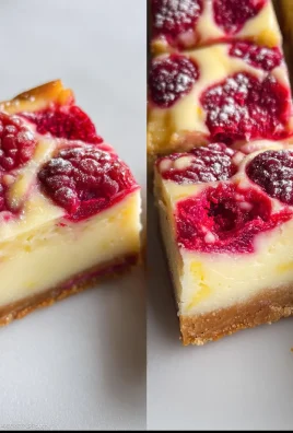 Raspberry Lemon Cheesecake Bars