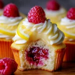 Raspberry Lemon Heaven Cupcakes