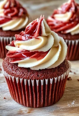 Red Velvet Molten Lava Cupcakes Recipe